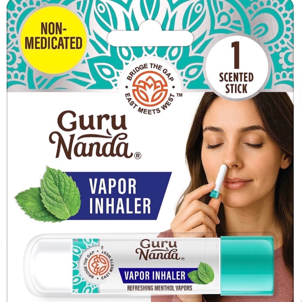 Guru Nanda Vaper Inhaler Non-Medicated. GuruNanda (Set of 2).